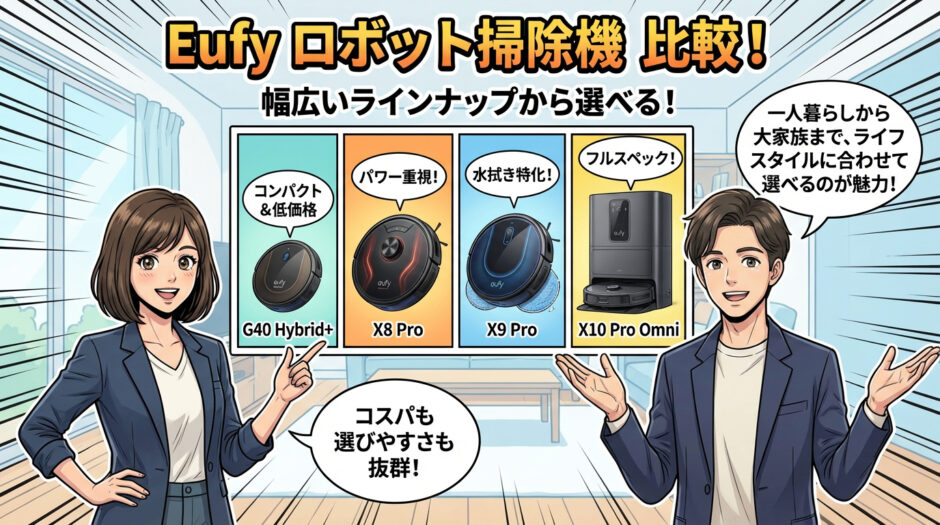 幅広いラインナップから選べる