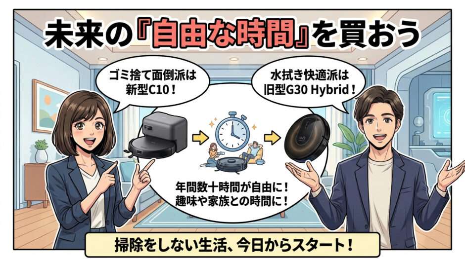 まとめ：未来の「自由な時間」を買おう