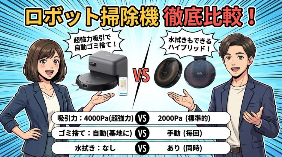 主要スペックを一覧表で比較