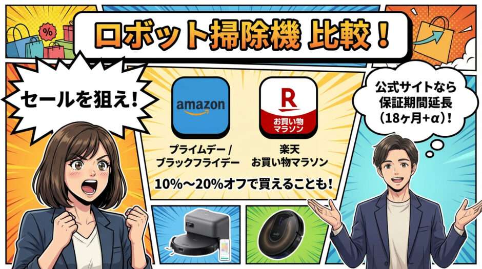 賢く買うためのアドバイス：セールを狙え！