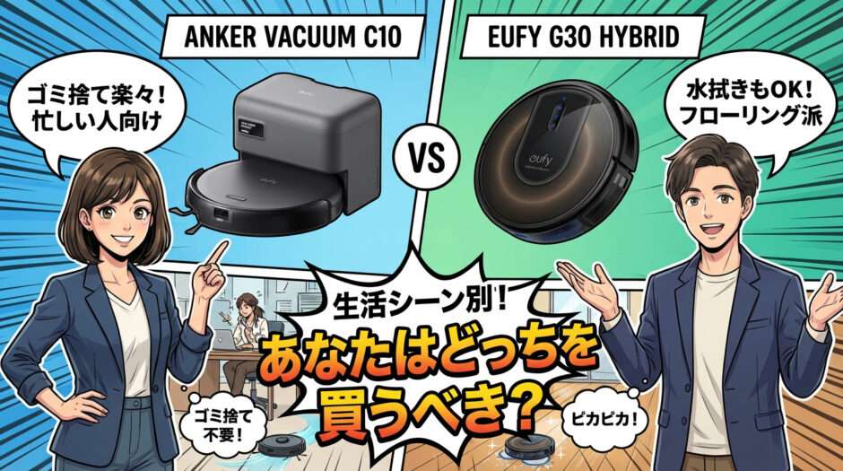 生活シーン別！「あなたはどっちを買うべき？」